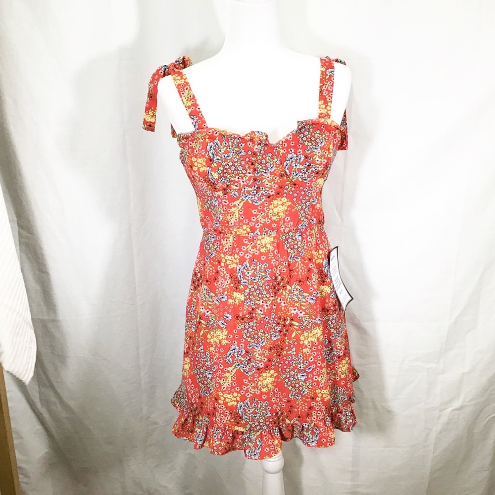 NWT B.Darlin Orange Dress Size 11/12